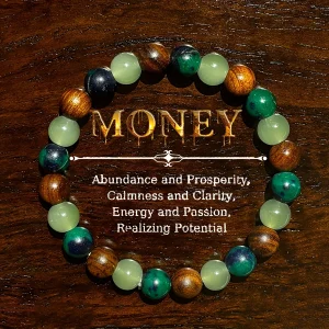 1pc/ Attract Wealth and Prosperity Bracelet Made of Natural Stone